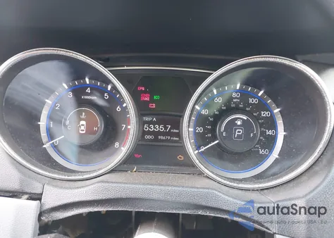 2013 Hyundai Sonata Gls from USA, damaged, VIN 5NPEB4AC1DH767090